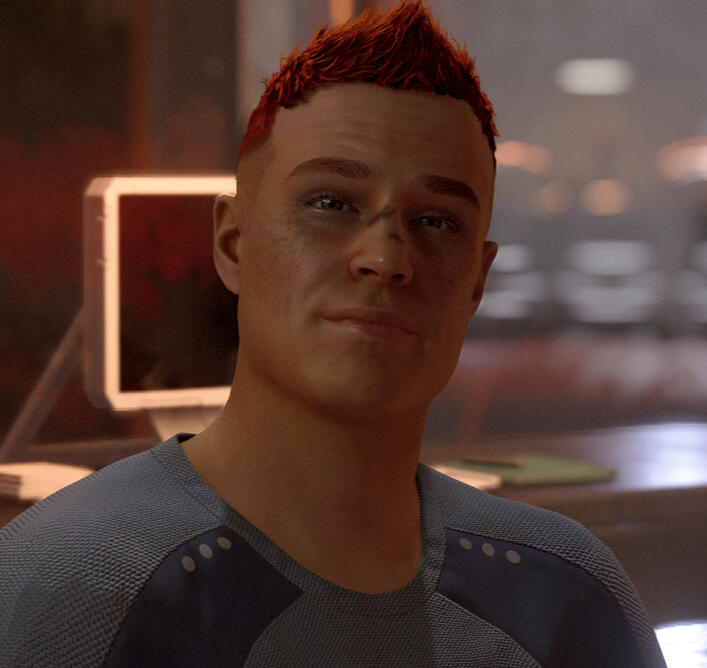 Pitt, supporting cast for Jett Ryker and Crew, Starfield